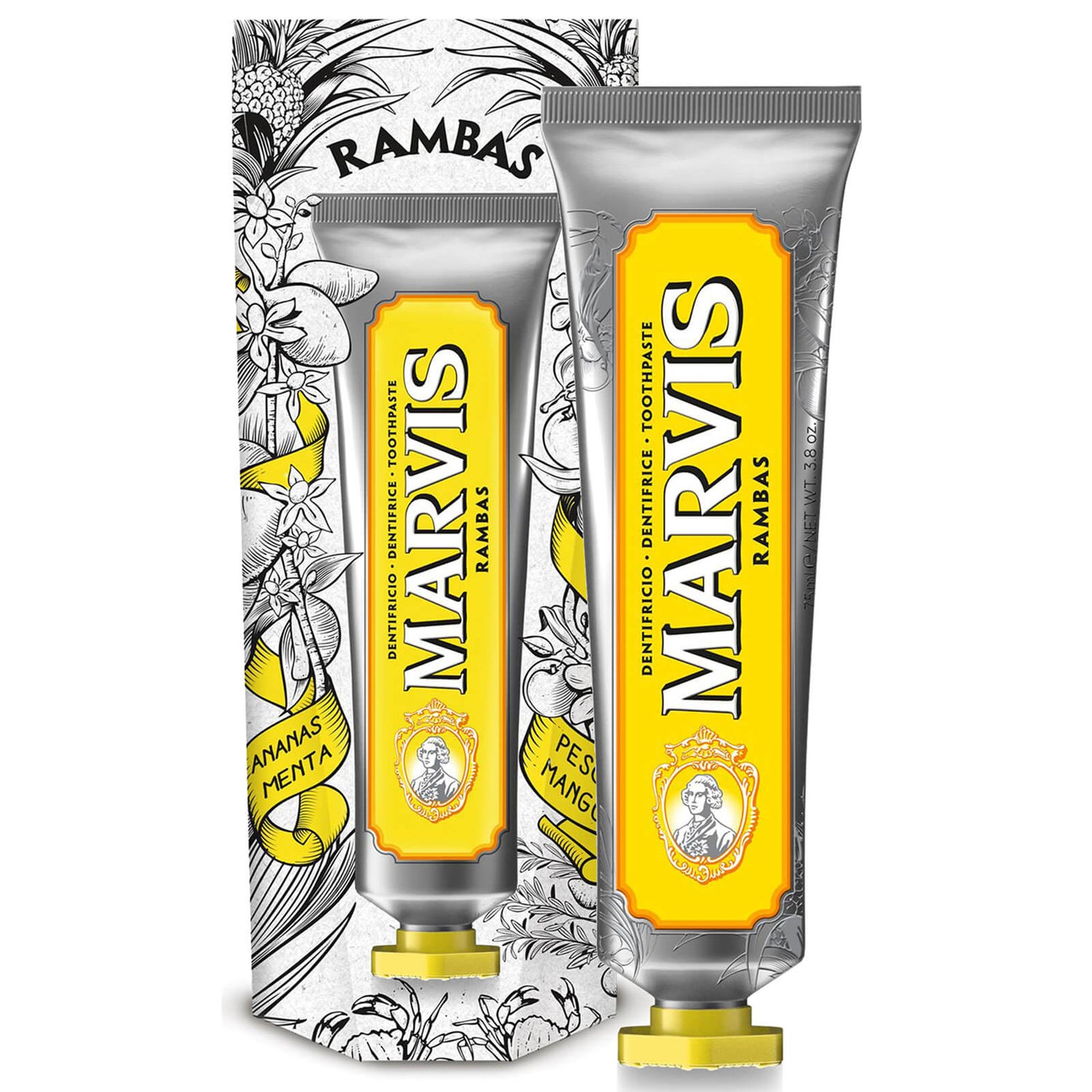 Marvis Rambas Wonders of the World Toothpaste 75ml