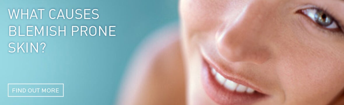what causes blemish prone skin