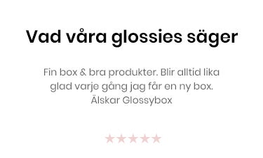 Vad våra glossies säger
