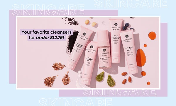 GLOSSYBOX Skincare products