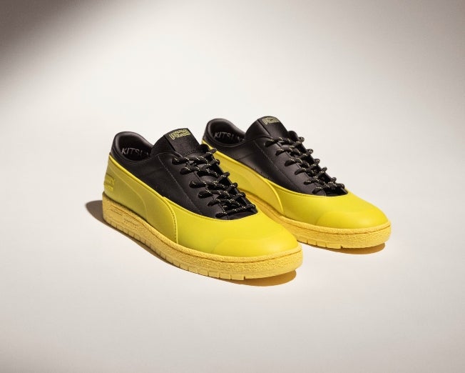 Puma X Maison Kitsuné Men's Ralph Sampson 70 Rubber Kitsune Trainers - Meadowlark