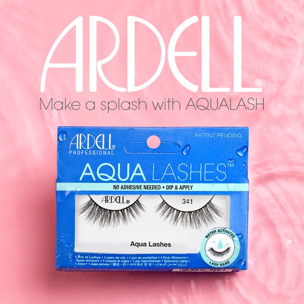 Ardell Aqua lashes top banner