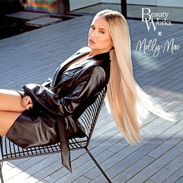 Beauty Works x Molly Mae Straighteners