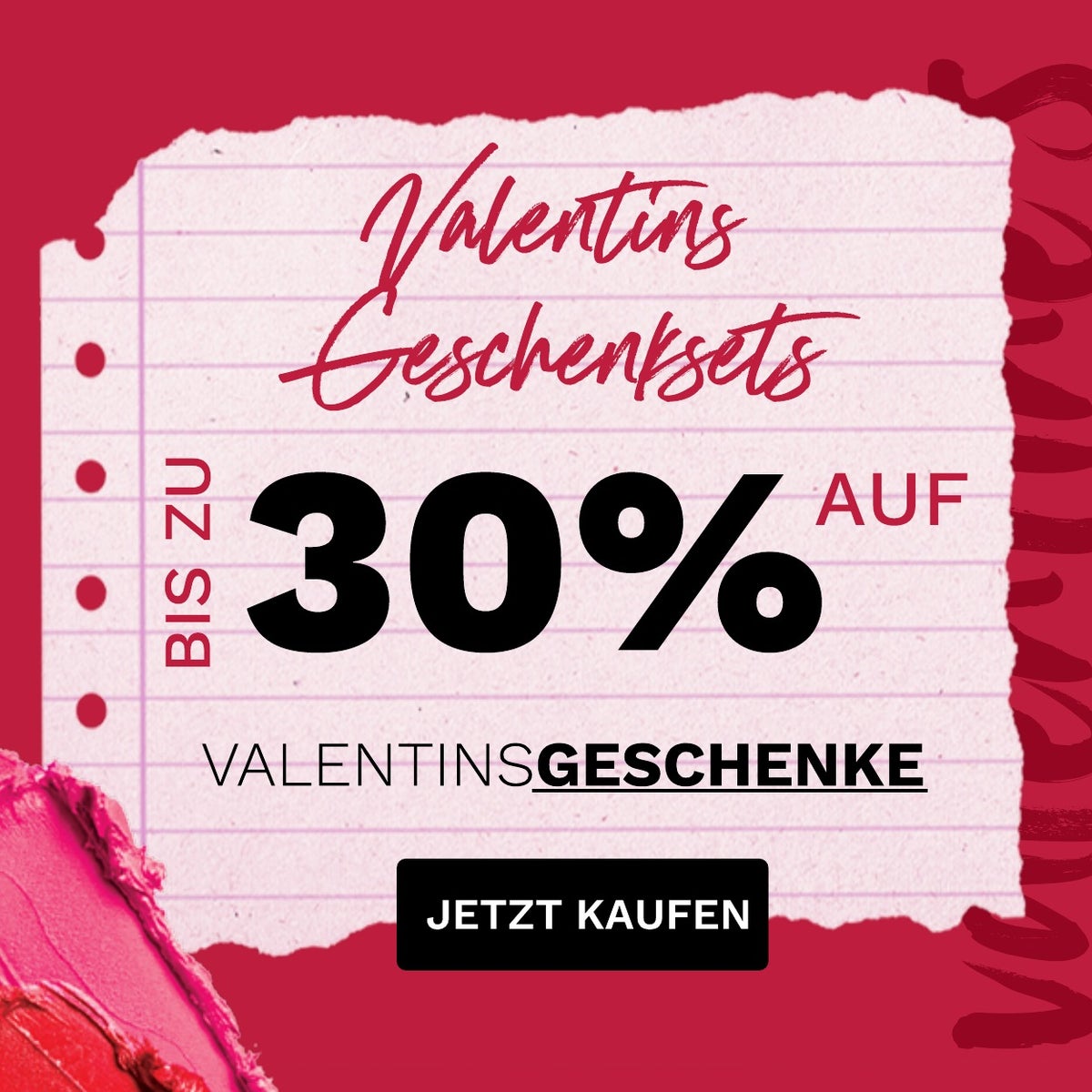 Spare bis zu 30 % auf Geschenksets zum Valentinstag!