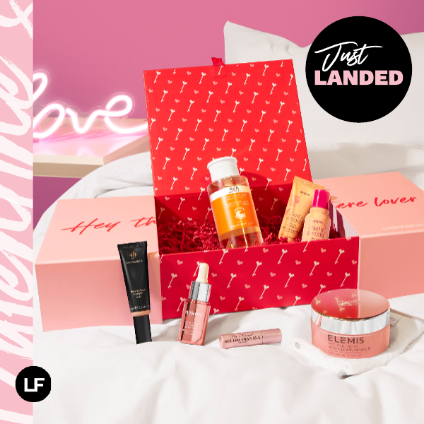 LOOKFANTASTIC VALENTIJNS LIMITED EDITION BEAUTY BOX