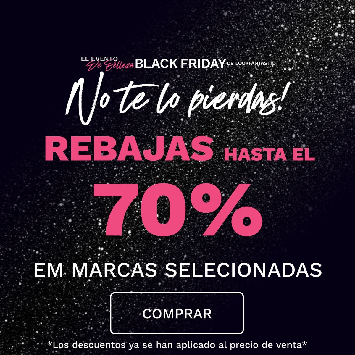 BLACK FRIDAY LOOKFANTASTIC!