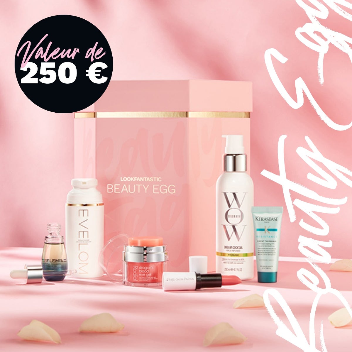 Le Beauty Egg LOOKFANTASTIC est arrivé ! Maintenant disponible pour 75 €.