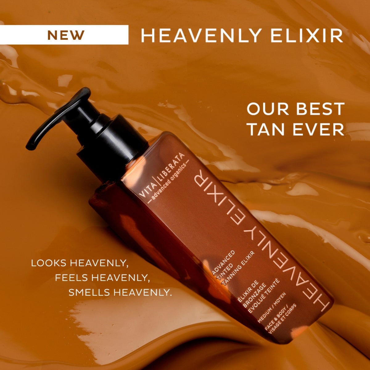 Vita Liberata's ingredients are the purest in the tanning world; natural, certified organic and Ecocert approved extracts are key to their formulas.