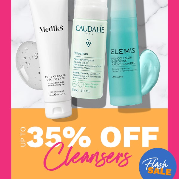Save up to 35% on selected Cleansers