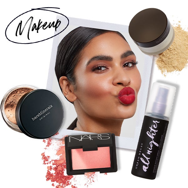 This is the makeup edit for beauty goal-getters. Think volumised lashes, full glitter glam, and luscious lipstick. shop now