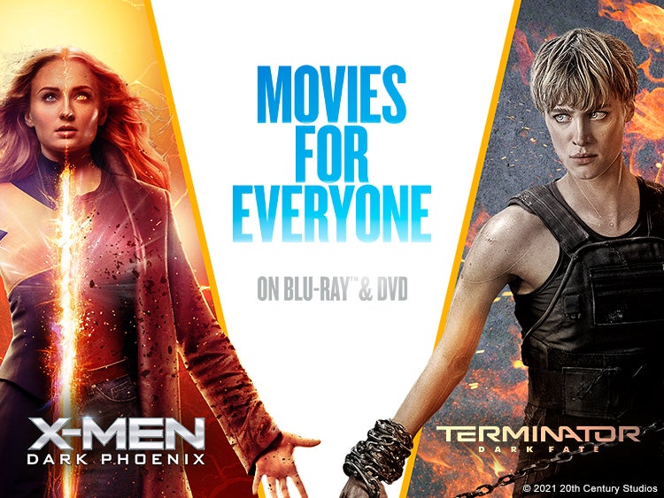 MOVIES FOR EVERYONE BLU-RAY AND DVD