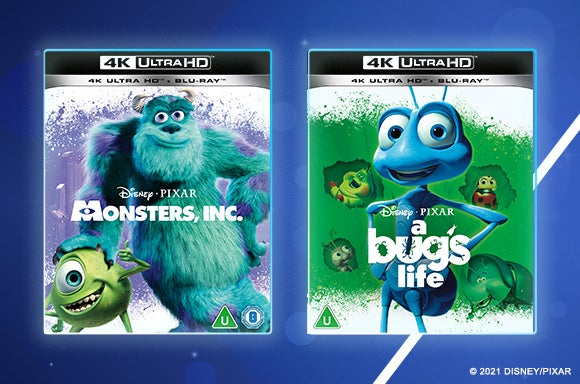 ZAVVI EXCLUSIVE & NEW TO 4K DISNEY & PIXAR TITLES