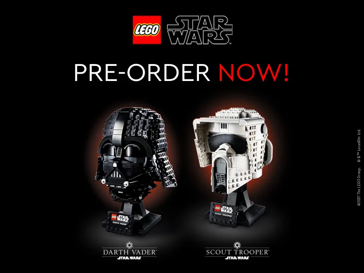 LEGO Star Wars Busts