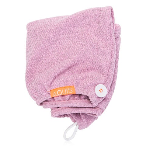 Aquis Hair Turban Lisse Luxe Desert Rose