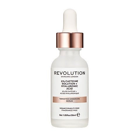 Revolution Skincare Targeted Under Eye Serum - 5% Caffeine + Hyaluronic Acid Serum