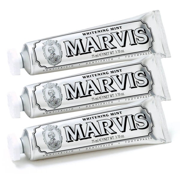 Marvis Whitening Mint Toothpaste Bundle (3 x 85 ml)