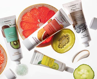 Korres Cleansers, Exfoliators & Masks