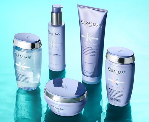 Verwöhne dein Haar mit Kérastase, einer Marke, die luxuriöse Haarpflegeprodukte für alle Haartypen anbietet.