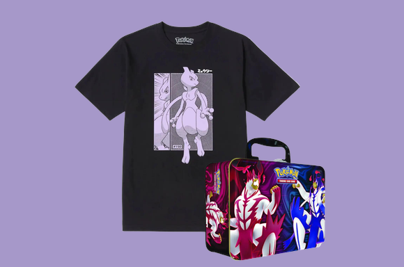 Pokemon Oversized T-Shirt & Collector Chest Bundle