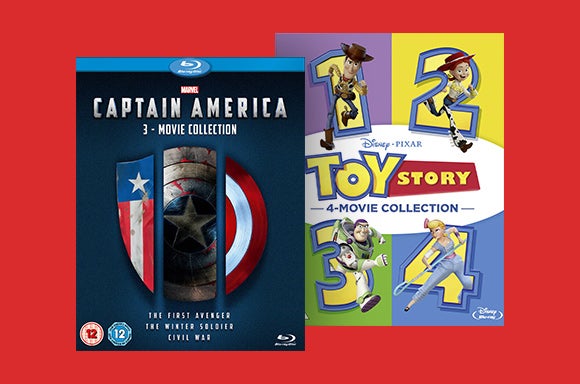 DISNEY BOX-SETS ON BLU-RAY & DVD