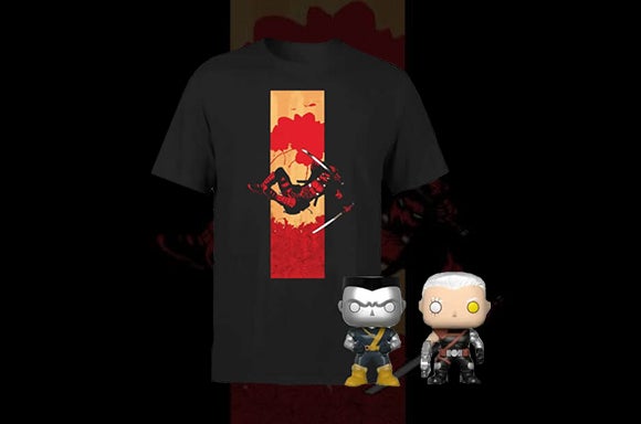 2 DEADPOOL POPs & A Tee- Just £12.99