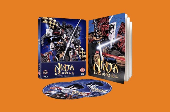 Ninja Scroll - Steelbook Edition (Blu-Ray and DVD)