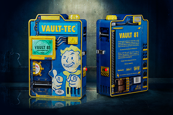 Doctor Collector Fallout Vault Dweller's Welcome Kit & Projector!