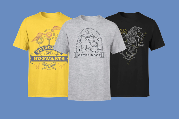 2 Camisetas de Harry Potter para adultos por 19,99€