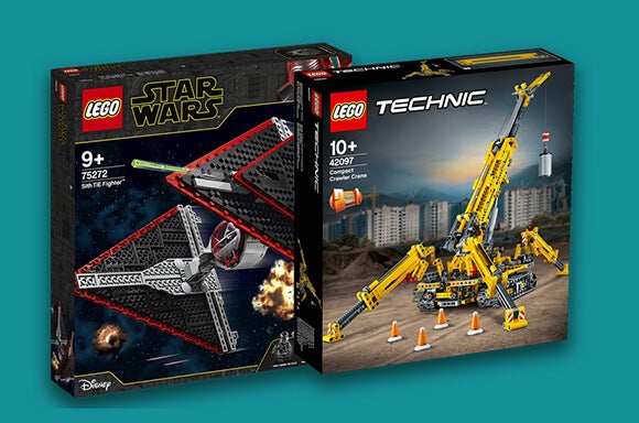 SETS DE CONSTRUCCIÓN LEGO: 20 % DTO.