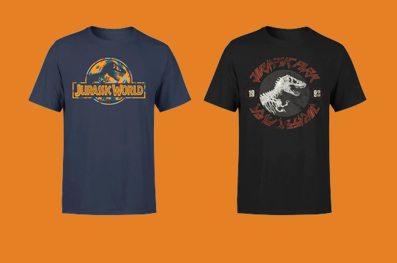 T-shirts Jurassic Park