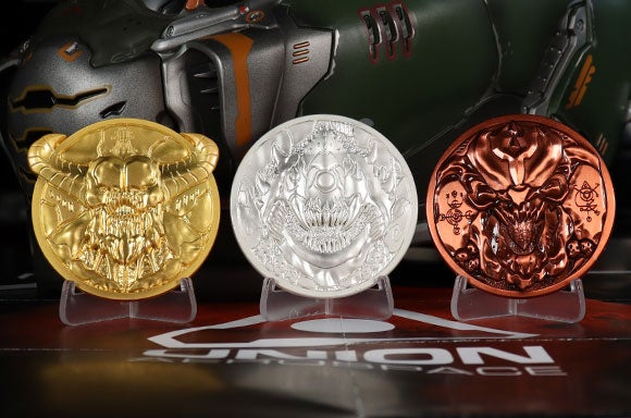 DUST! Doom 5th Anniversary Medallion Collection
