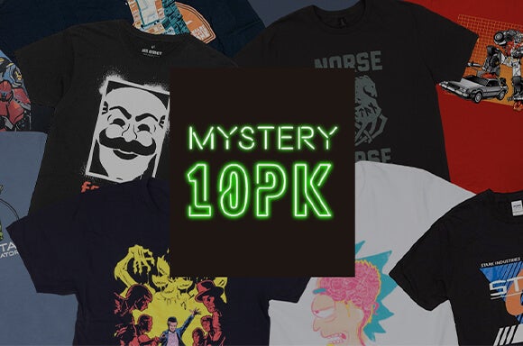 MYSTERY 10 PACK <BR> T-SHIRTS