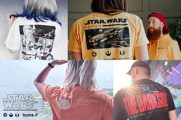 ABBIGLIAMENTO STAR WARS ICONS