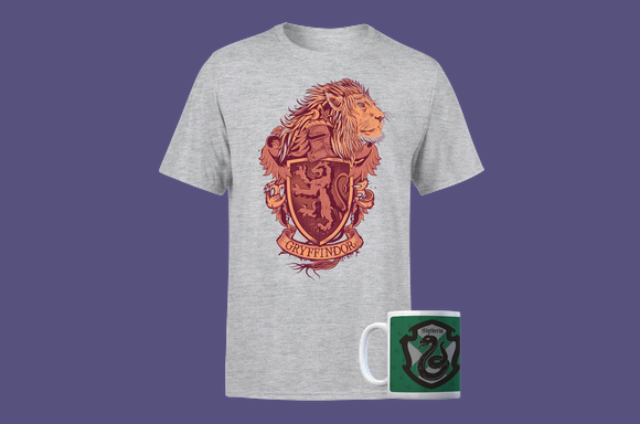 MAGLIETTA T-SHIRT TAZZA HARRY POTTER BUNDLE
