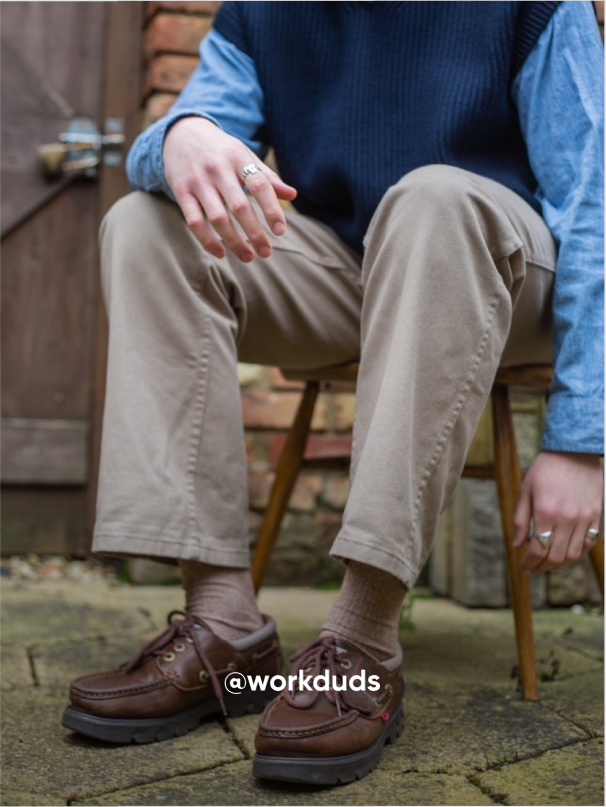 man sitting on a chair - Visit Kickers Instagram