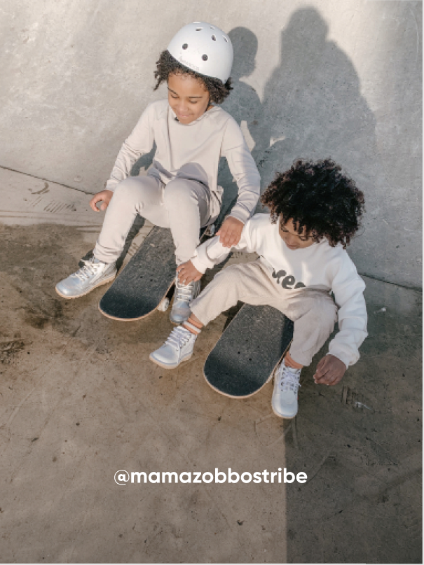 Two Boys on Skateboards - Visit Kickers Kids Instagram