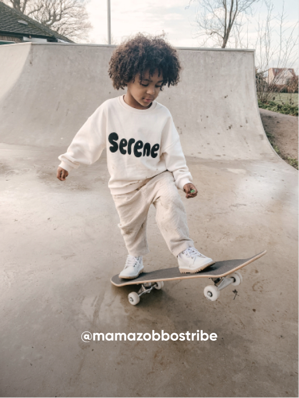 Boy on Skateboard - Visit Kickers Kids Instagram